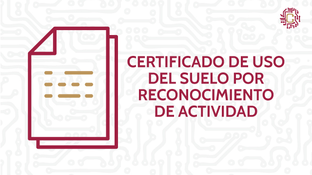 Certificado por Reconocimiento de Actividad (digital)